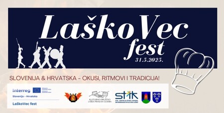 logo LaškoVec fest in Interreg Slovenija Hrvaška